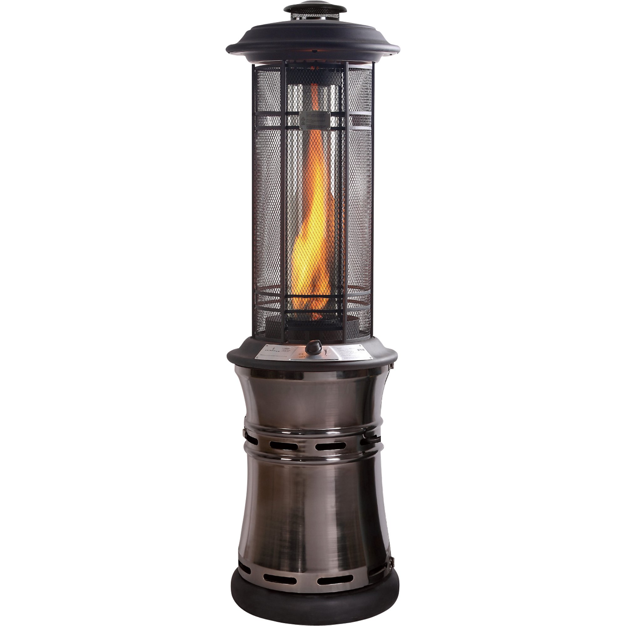 Shinerich Propane Inferno Patio Heater — 40,000 BTU, Gunmetal, Model# SRPH68G